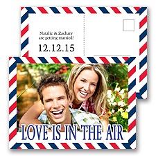 Flying High - Save the Date Postcard