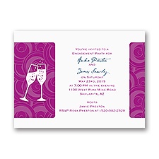 Bubbly - Engagement Party Invitation