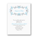 Dainty Swirls - Engagement Party Invitation