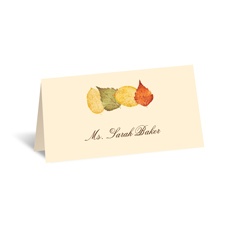 Touch of Autumn - Place Card