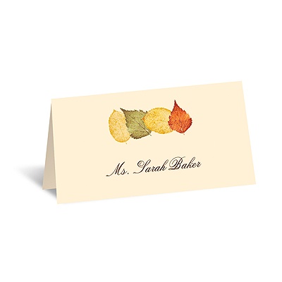 Touch of Autumn - Place Card
