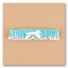 Turquoise Wedding Garter