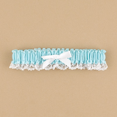Turquoise Wedding Garter