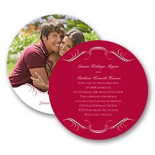 Delicate Flourishes - Invitation