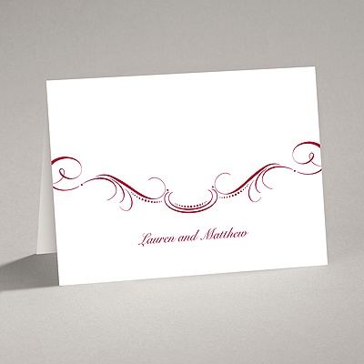 Delicate Flourishes - Note Card and Envelope