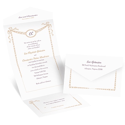 Sweet Garland - Seal and Send Invitation