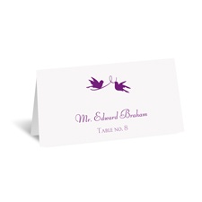 Pretty Birds - Escort Card