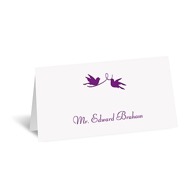 Pretty Birds - Place Card