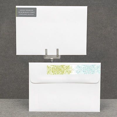 Hip Flourishes - Fresh - Address Label