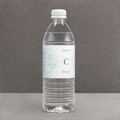 Hip Flourishes - Fresh - Water Bottle Label