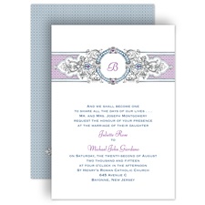 Hip Crest - Berry - Invitation