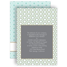 Hip Geometric - Fresh - Invitation