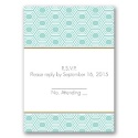 Hip Geometric - Fresh - Response Card and Envelope