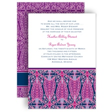 Hip Deco - Berry - Invitation