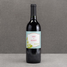 Hip Roses - Fresh - Wine Bottle Label