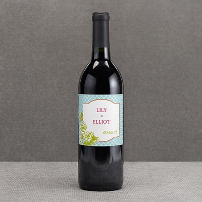 Hip Roses - Fresh - Wine Bottle Label