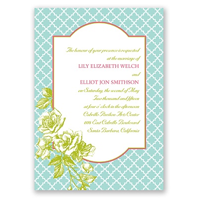 Hip Roses - Fresh - Invitation