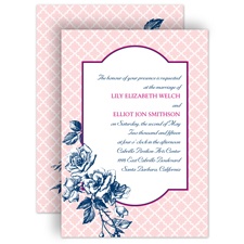 Hip Roses - Berry - Invitation