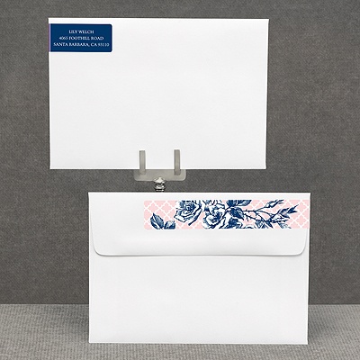 Hip Roses - Berry - Address Label