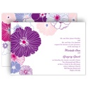 Hip Blossoms - Berry - Invitation