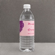 Hip Blossoms - Berry - Water Bottle Label