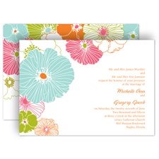 Hip Blossoms - Fresh - Invitation