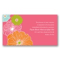 Hip Blossoms - Fresh - Reception Card