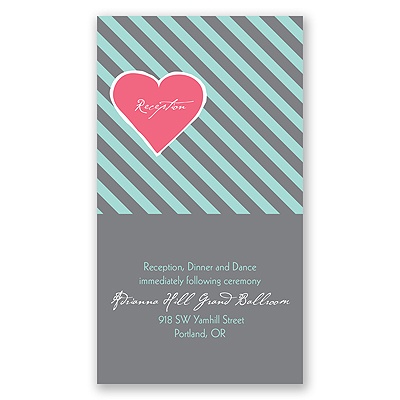 Hip Heart - Fresh - Reception Card