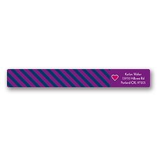 Hip Heart - Berry - Address Label