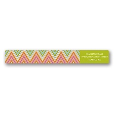 Hip Chevron - Fresh - Address Label