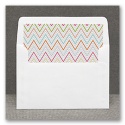 Hip Chevron - Fresh -  Custom Envelope Liner