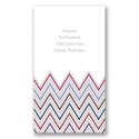 Hip Chevron - Berry - Reception Card