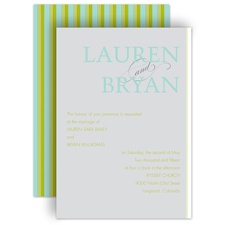 Hip Names - Fresh - Invitation