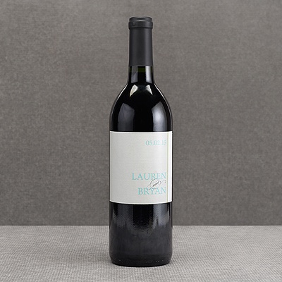 Hip Names - Fresh - Wine Bottle Label