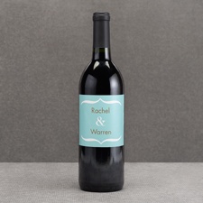 Hip Type - Fresh - Wine Bottle Label