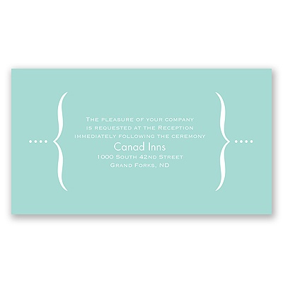 Hip Type - Fresh - Reception Card