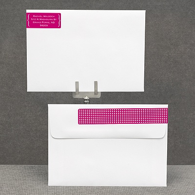 Hip Type - Berry - Address Label