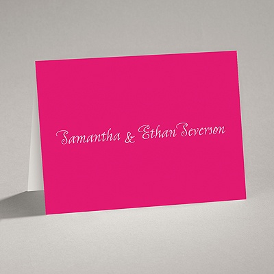 Your Color - Thank You Card and Envelope