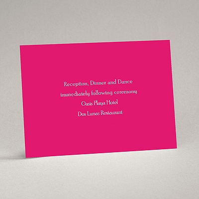 Your Color - Reception Card