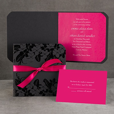Plumeria Passion - Invitation