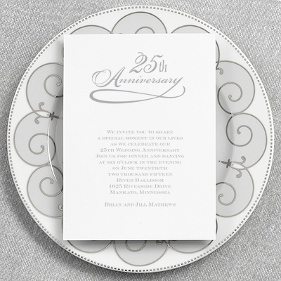 Classic 25th Anniversary - Invitation