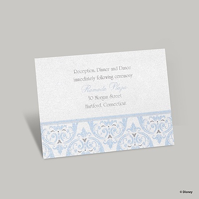 Happily Ever After Reception Card - Cinderella