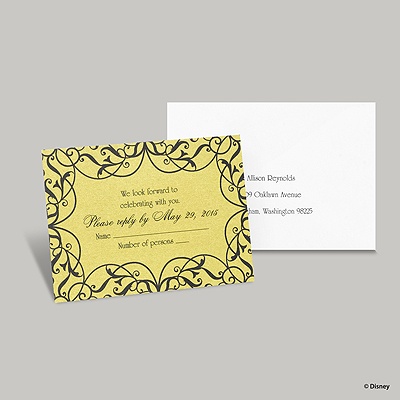 Love's Transformation Response Card and Envelope - Belle