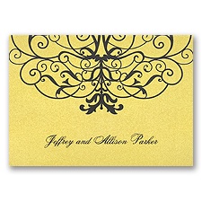 Love's Transformation Note Card and Envelope - Belle