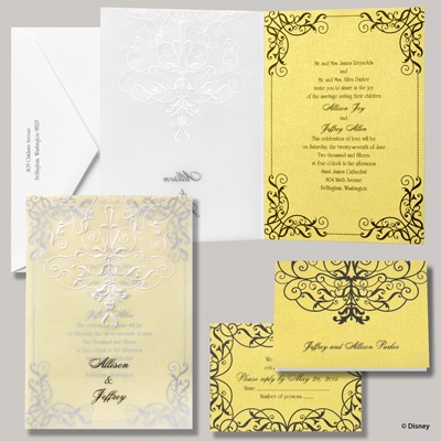 Love's Transformation Invitation - Belle