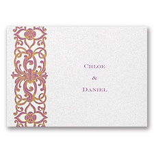 Romantic Imagination Note Card and Envelope - Rapunzel