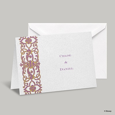 Romantic Imagination Note Card and Envelope - Rapunzel