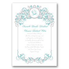 Fairy Tale Filigree Invitation - Ariel