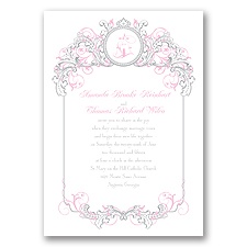 Fairy Tale Filigree Invitation - Aurora