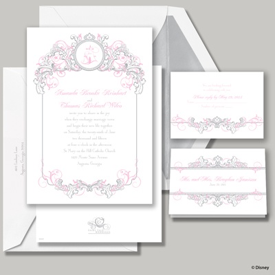 Fairy Tale Filigree Invitation - Aurora